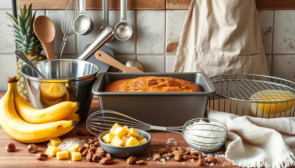 Baking Equipment for Banana Bread