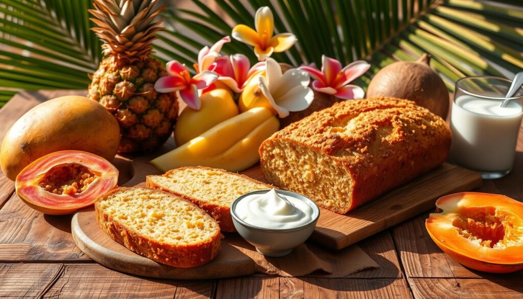 Caribbean Coconut Bread Serving Ideas