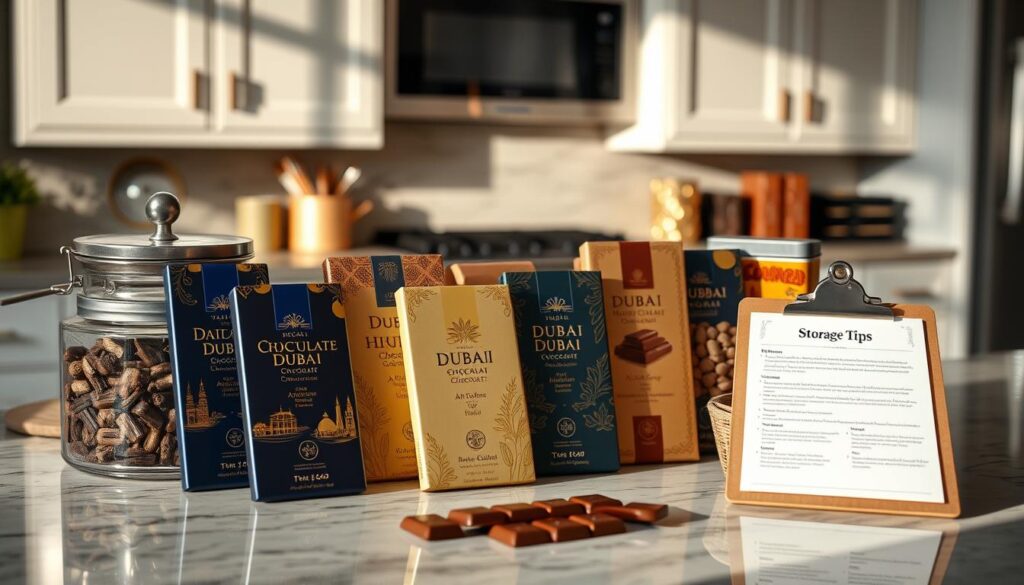 Dubai Chocolate Bar Storage Guidelines