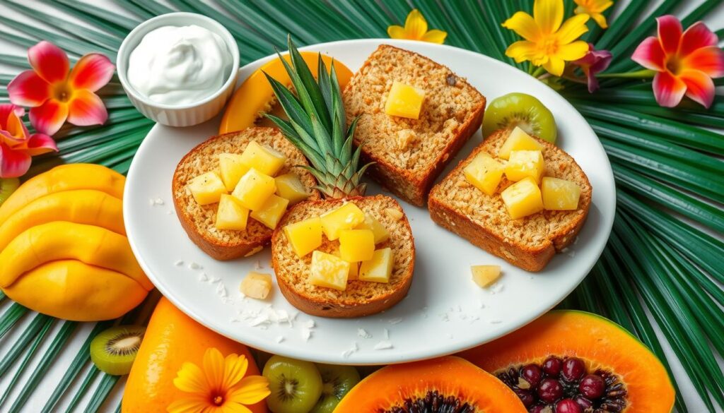 Tropical Banana Bread Serving Suggestions