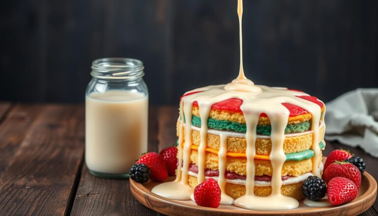 poke cake with condensed milk